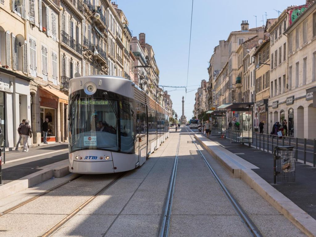 Marseille közlekedés villamos