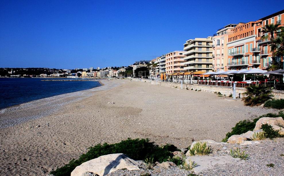 Menton Plage du Fossan