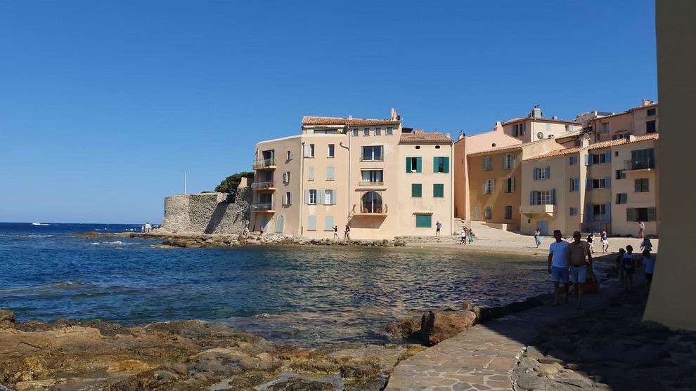 Sain Tropez Plage de la Ponche